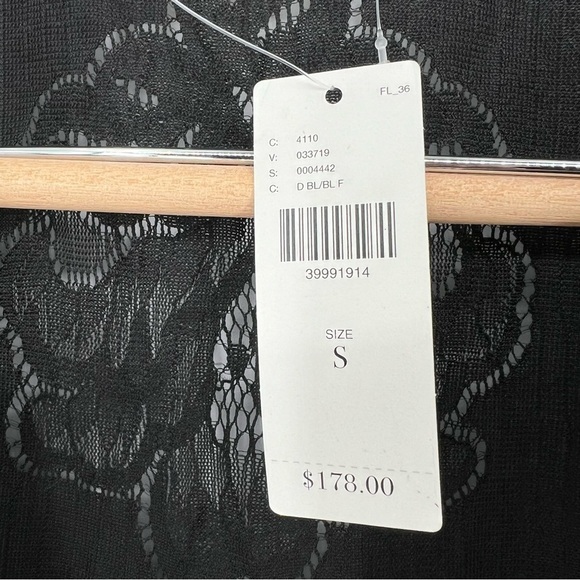 Hemant & Nandita Anthropologie Lace embroidered cape jacket‎ blouse size small - Picture 2 of 14